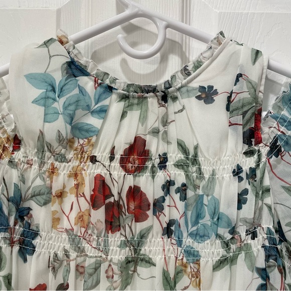 Willow & Clay Cold Shoulder Floral Top - Picture 6 of 13